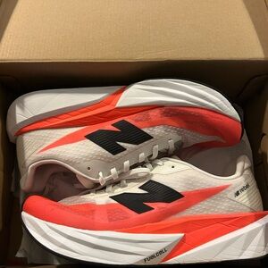 New Balance FuelCell Rebel v5 in Red and White